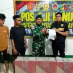 Nekat Selundupkan Rokok Ilegal ke Malaysia, Dua Pemuda Sebatik Dicegat Satgas Pamtas TNI