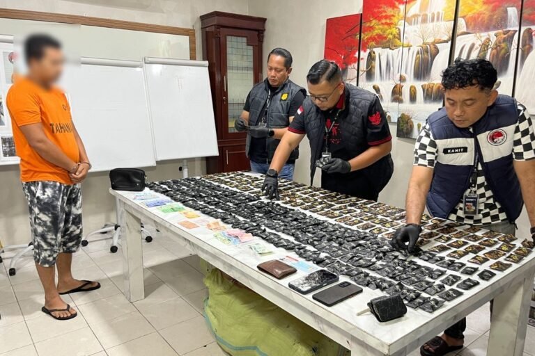 Gagal Kabur, Kurir Vape Narkoba Lintas Negara Ditangkap Polrestabes Medan