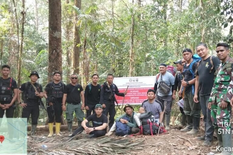 Gempur Tambang Emas Liar di TN Bogani, Petugas Musnahkan Belasan Tromol dan Tenda
