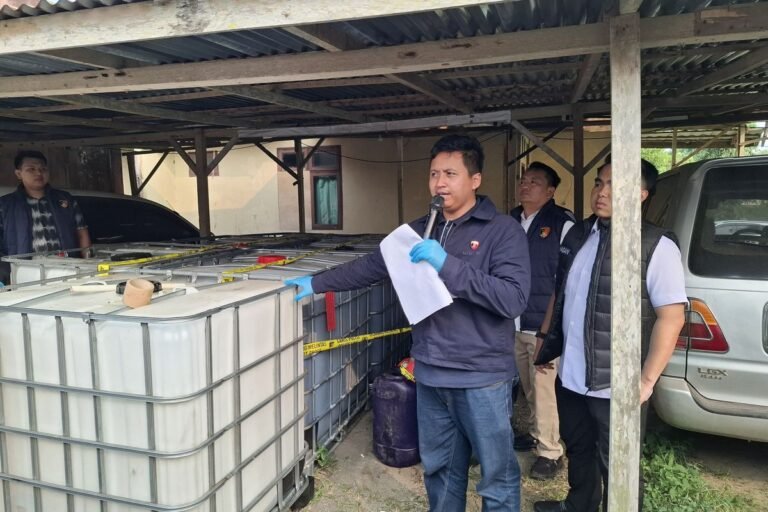 Pengungkapan Kasus Penimbunan Solar 5,3 Ton di Kepahiang, Satu Orang Ditetapkan Tersangka